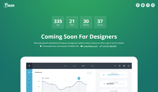 landing page version