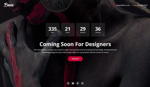 landing page version