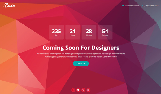 landing page version
