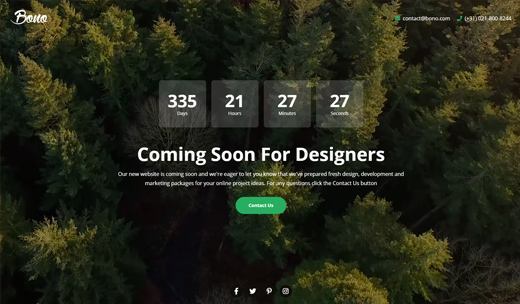 landing page version