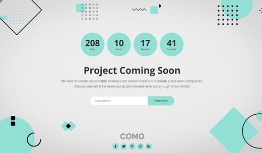 landing page version