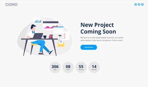 landing page version